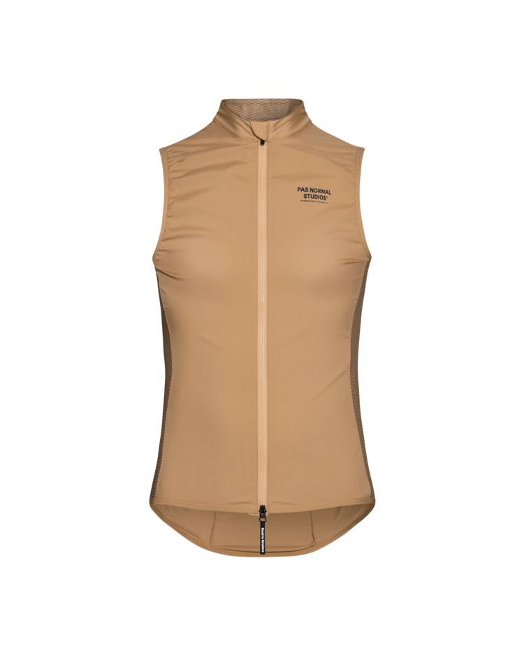 Women's Mechanism Stow Away Gilet - Camel
