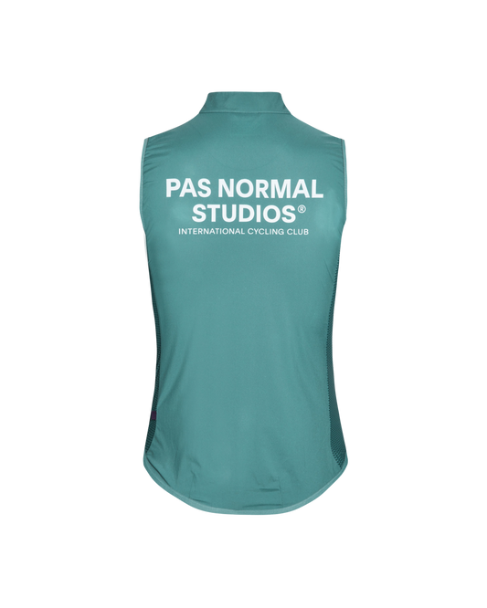 Women's Mechanism Stow Away Gilet - Grey Teal