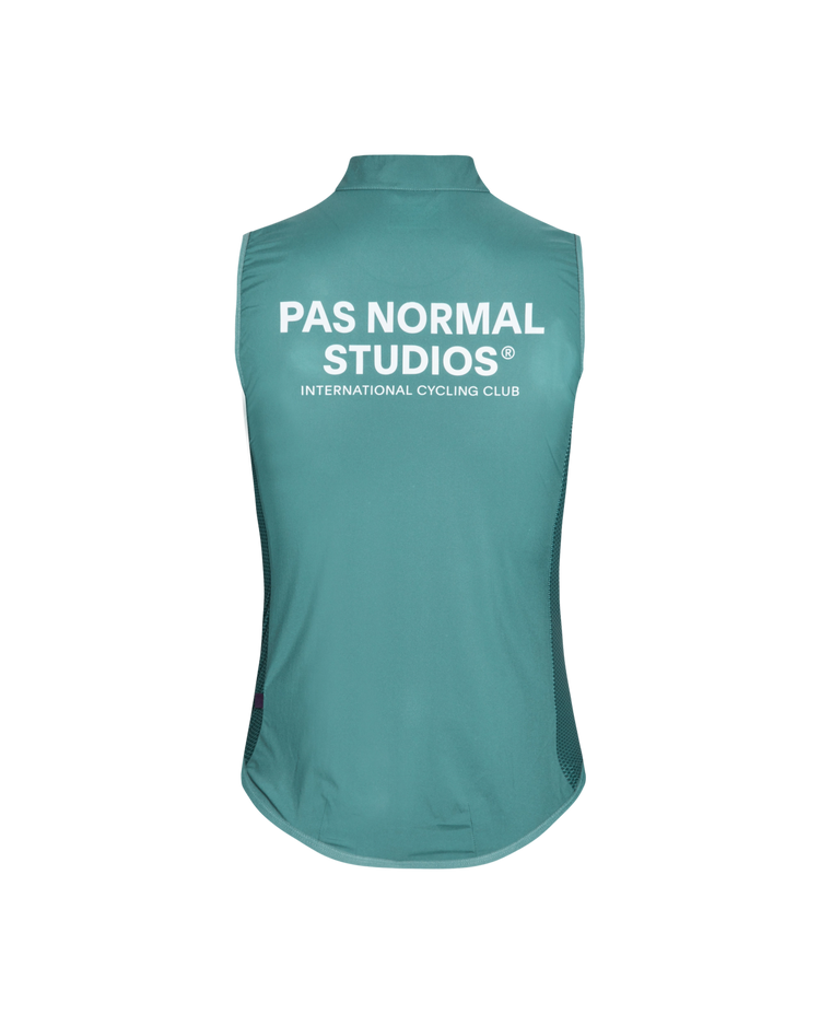 Women's Mechanism Stow Away Gilet - Grey Teal