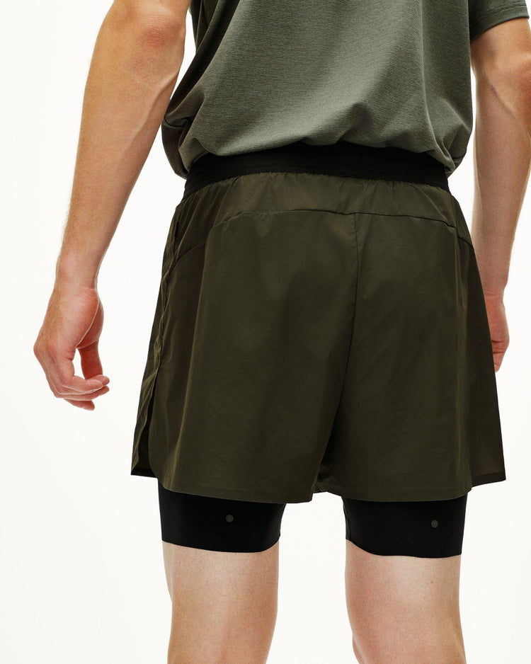 Men's Balance 2-in-1 Shorts - Dark Olive