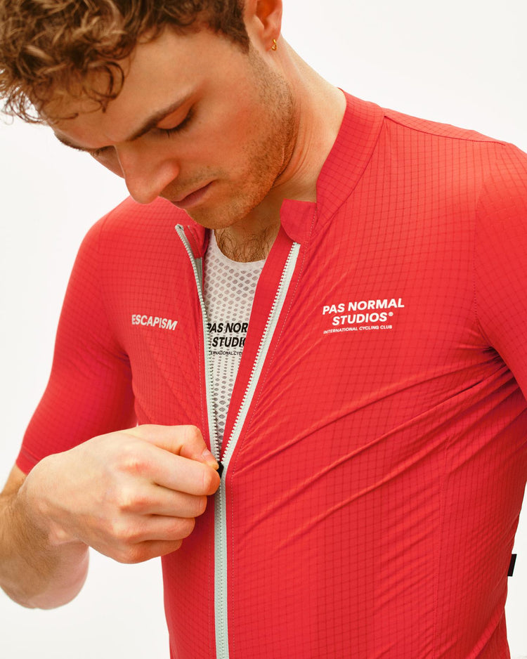 Men's Escapism Light Jersey - Classic red