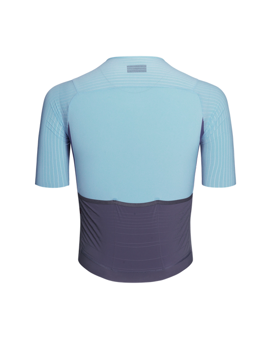 Men's Mechanism Pro Jersey - Iron Grey / Pale Blue