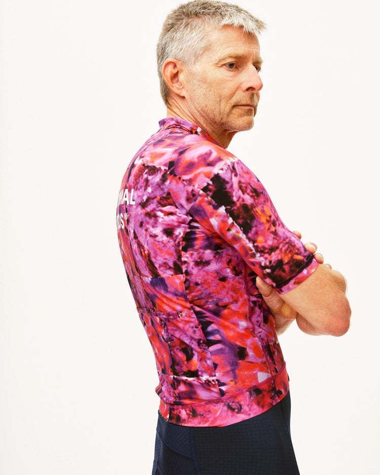 Men's Essential Jersey - Kaleidoscope Pink