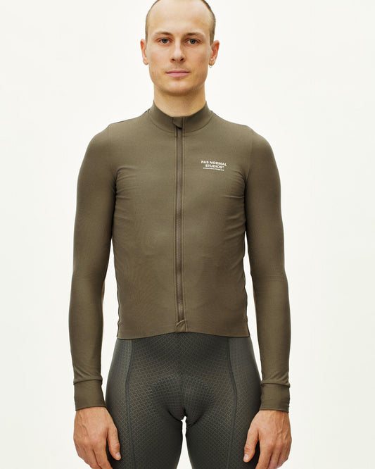 Men's Mechanism Long Sleeve Jersey - Mud