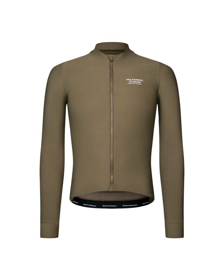 Men's Mechanism Long Sleeve Jersey - Mud
