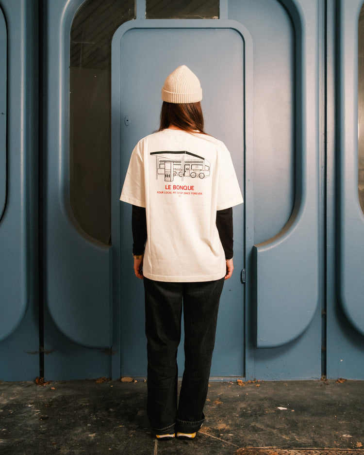 Pit Stop T-shirt - White