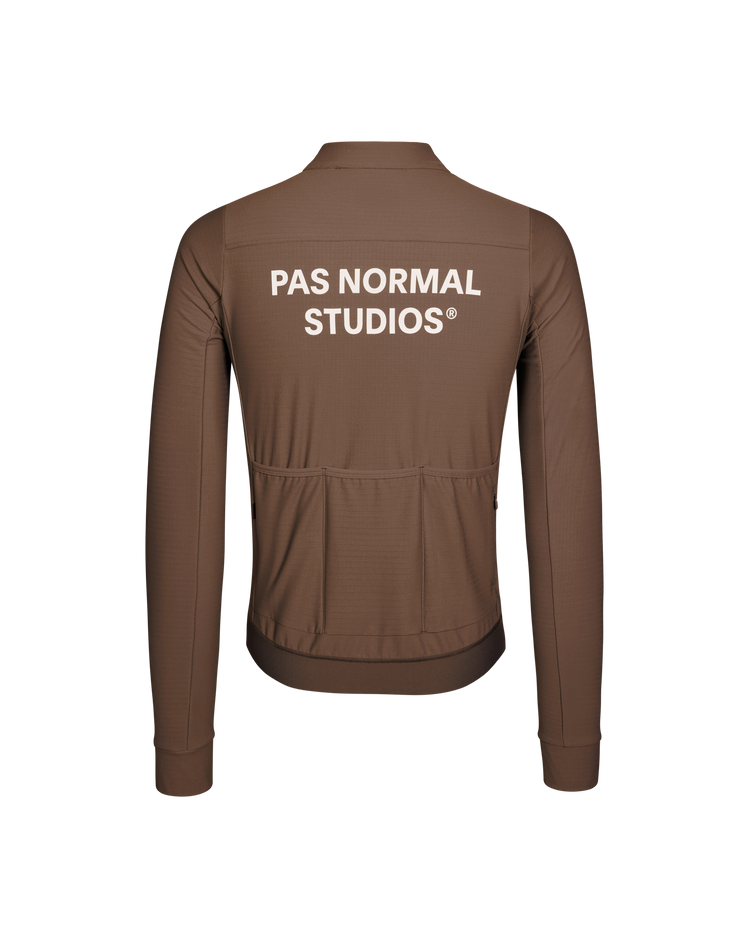 Men's Essential Long Sleeve Jersey - Light Brown