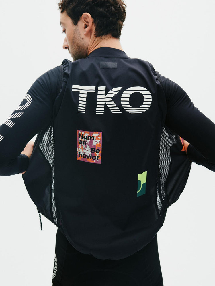 Men's T.K.O. Mechanism Stow Away Gilet - Black