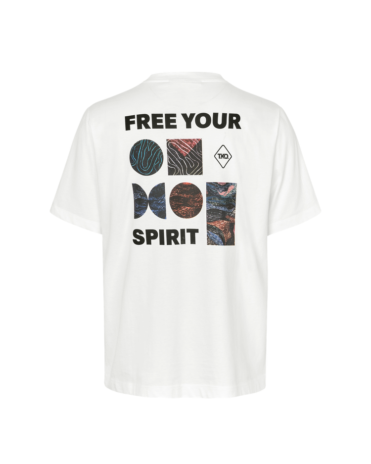 TKO Off-Race Graphic T-Shirt - White