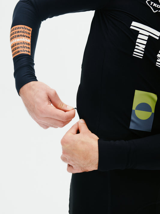 Men's T.K.O. Mechanism Long Sleeve Jersey - Black