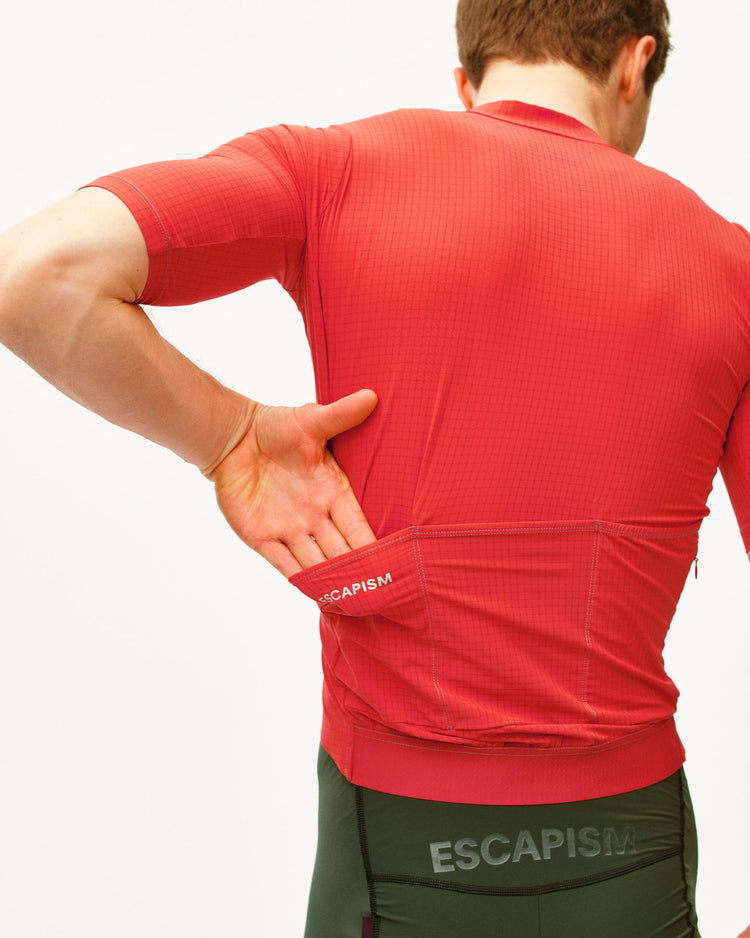 Men's Escapism Light Jersey - Classic red