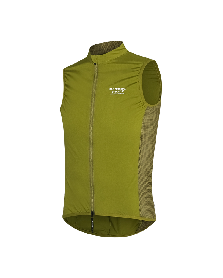 Men's Mechanism Stow Away Gilet - Green