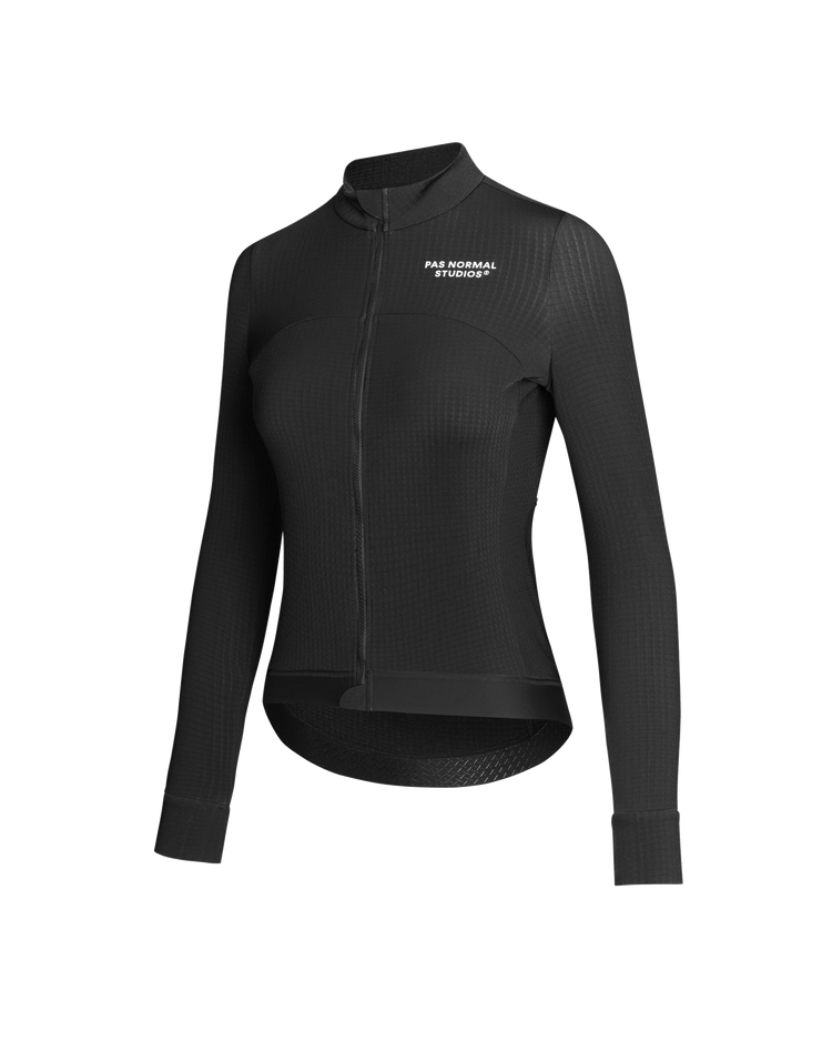 Women's Essential Long Sleeve Jersey - Black
