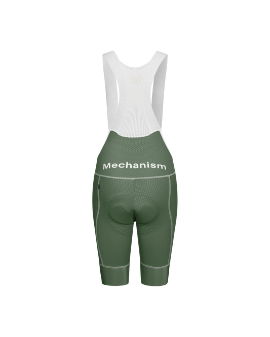 Women's Mechanism Bib - Khaki Green