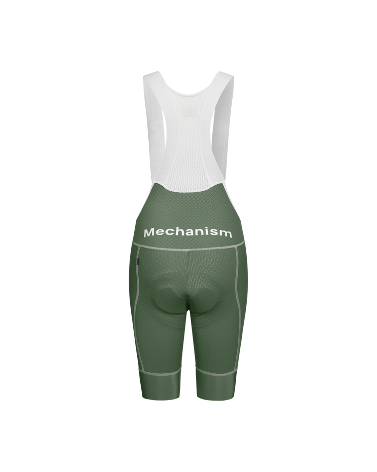 Women's Mechanism Bib - Khaki Green