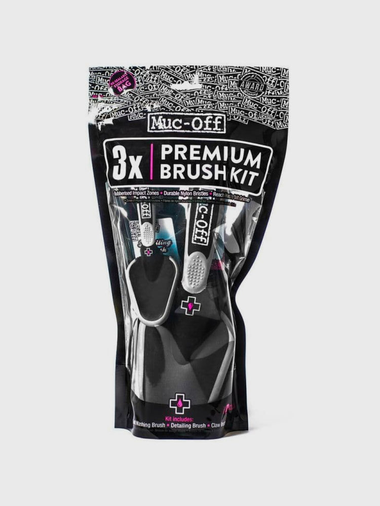 Juego de 3 brochas premium.