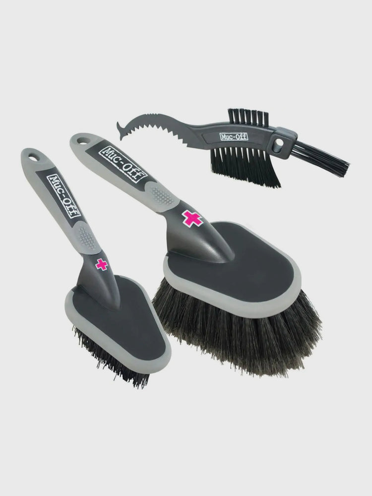 Juego de 3 brochas premium.