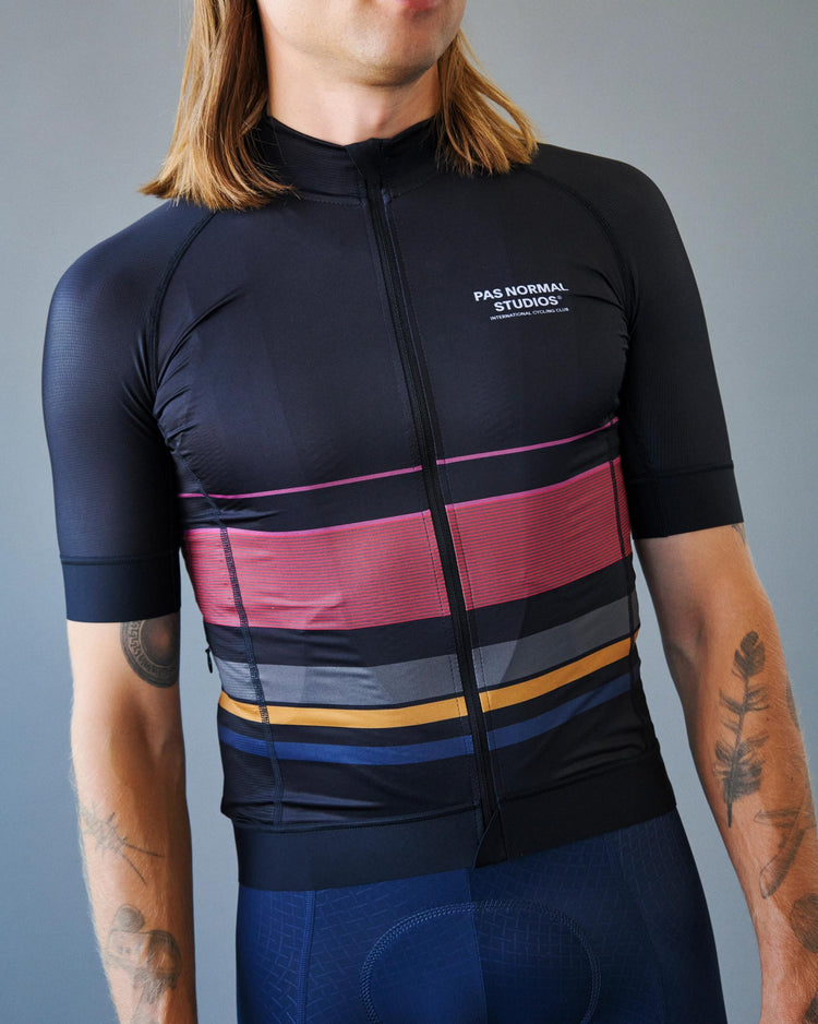 Men's Mechanism Late Drop Jersey — Black