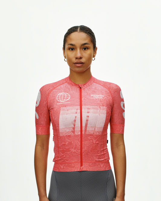 Women's Mechanism Logo Jersey - Classic Red