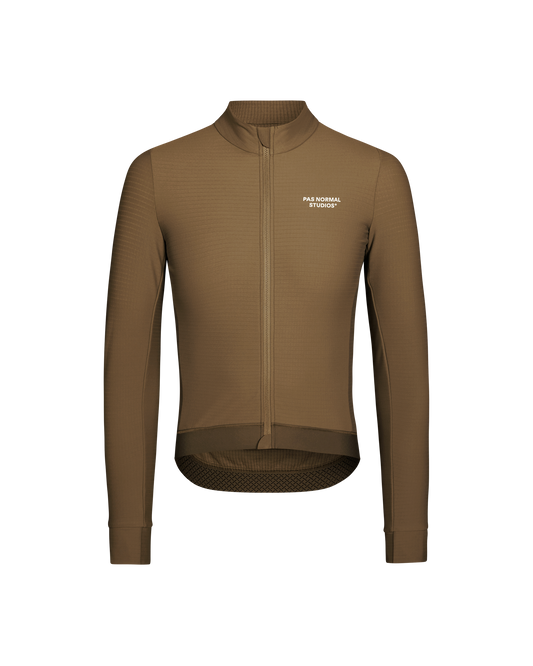 Men's Essential Long Sleeve Jersey - Ash Brown