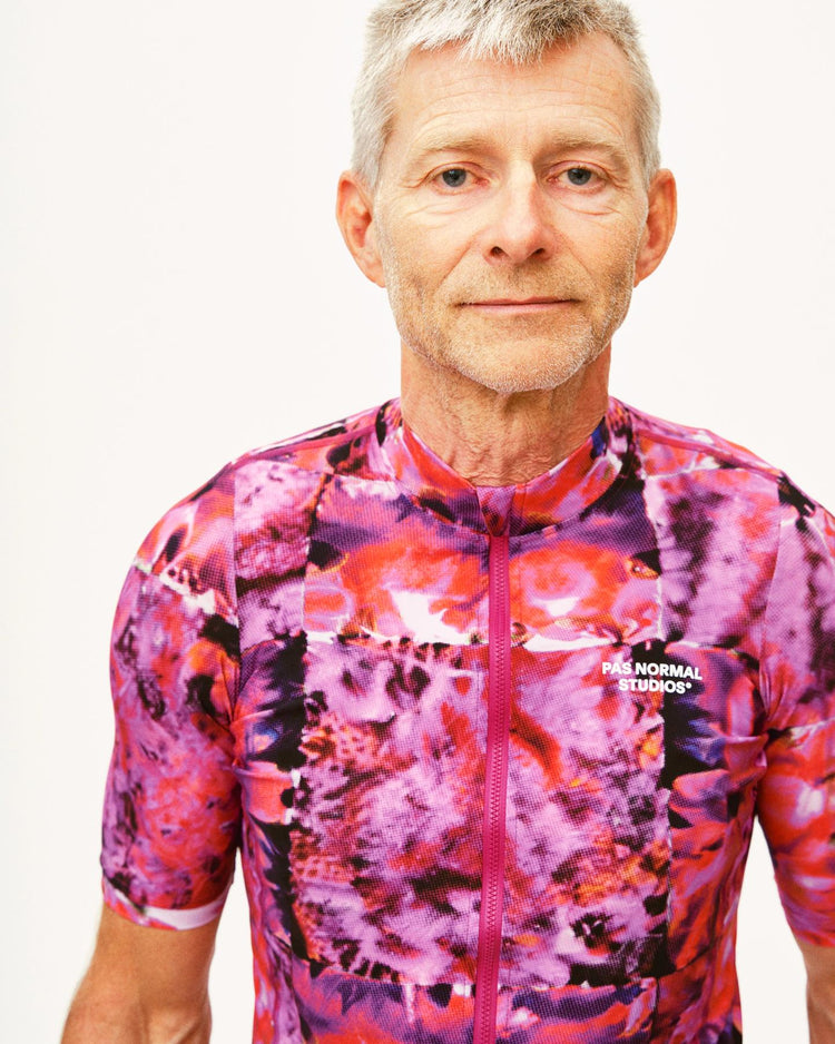 Men's Essential Jersey - Kaleidoscope Pink