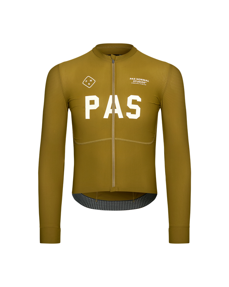 Men's Mechanism Pro Long Sleeve Jersey - Khaki Green