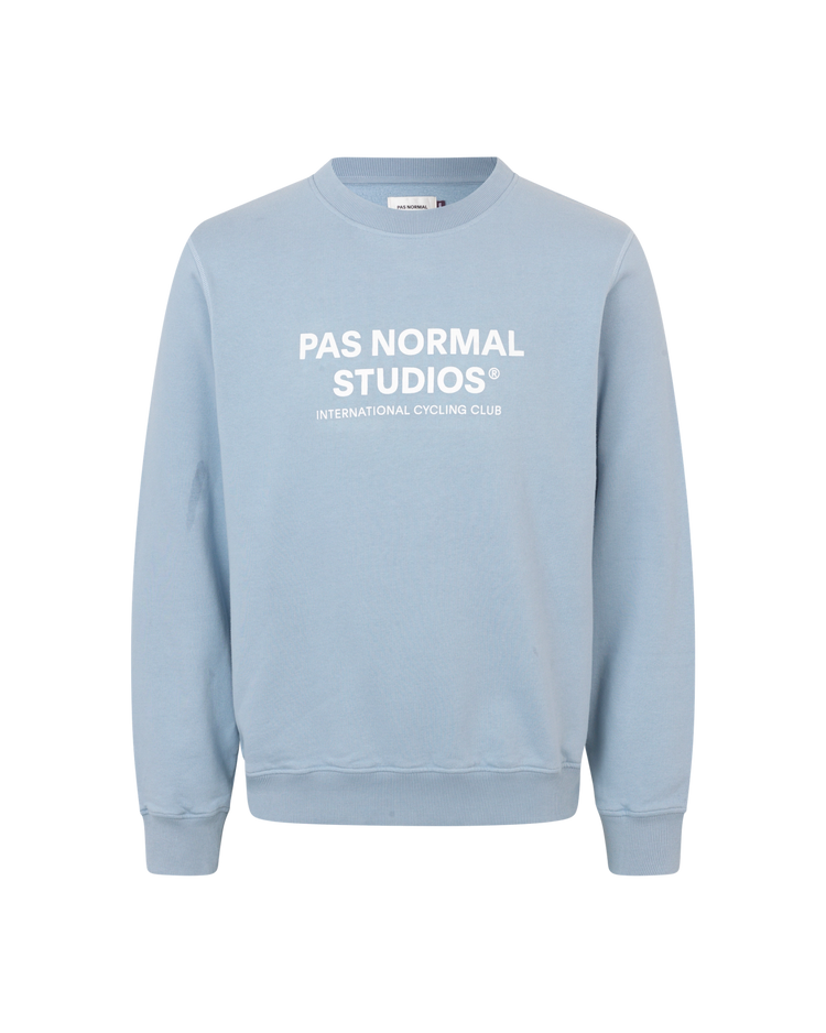 Off-Race Logo Sweatshirt — Light Blue