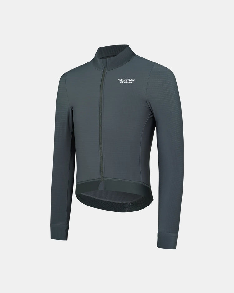 Men's Essential Long Sleeve Jersey - Dark Grey