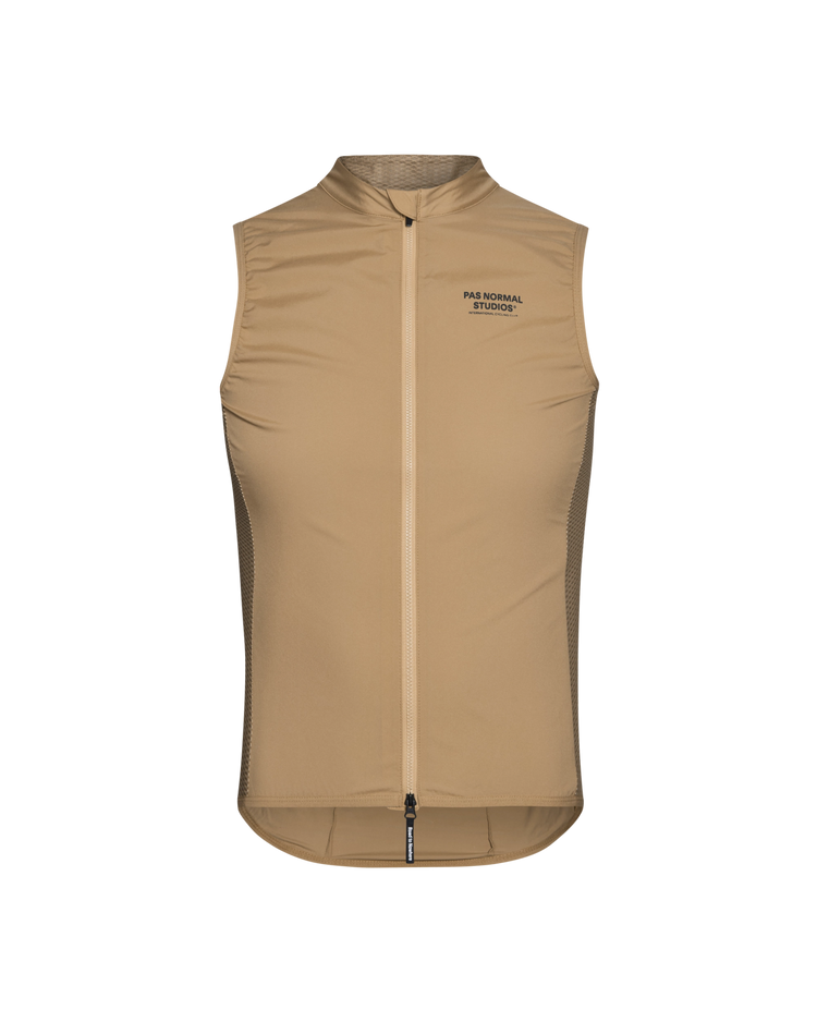 Men's Mechanism Stow Away Gilet - Camel