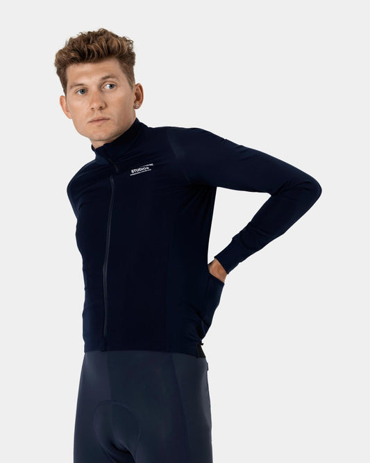 Men's Mechanism Thermal Long Sleeve Jersey - Navy