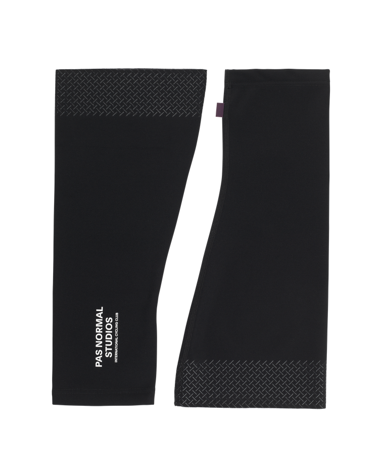 Logo Knee Warmers - Black