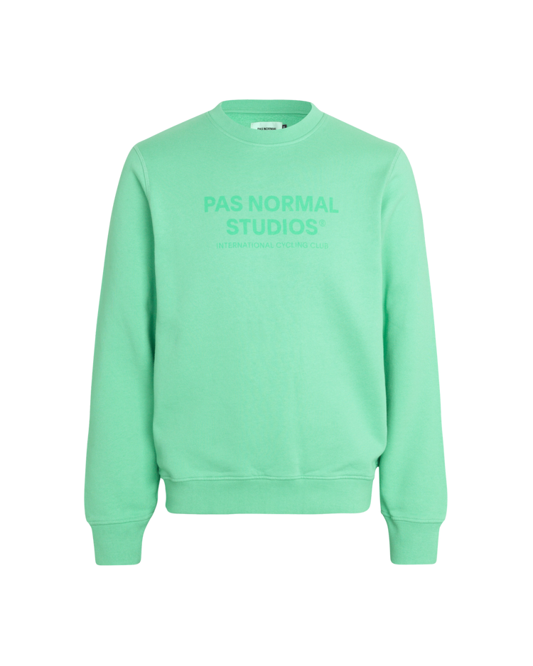 Off-Race Logo Sweatshirt — Light Emerald