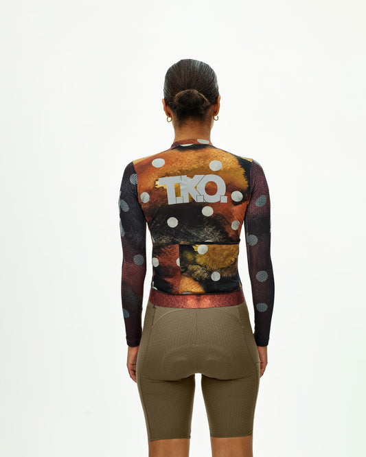 Women's T.K.O. Essential Light Long Sleeve Jersey - T.K.O. Earth