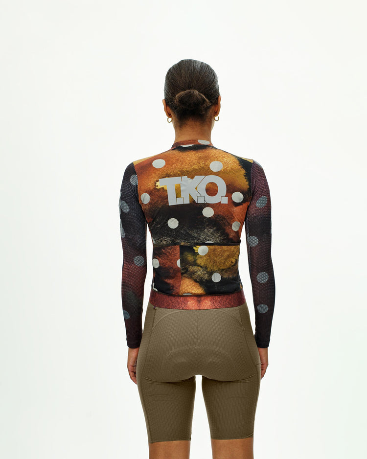 Women's T.K.O. Essential Light Long Sleeve Jersey - T.K.O. Earth