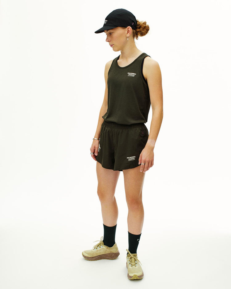 Women's Balance Singlet ND - Dark Olive