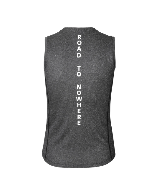 Mid Sleeveless Base Layer — Black