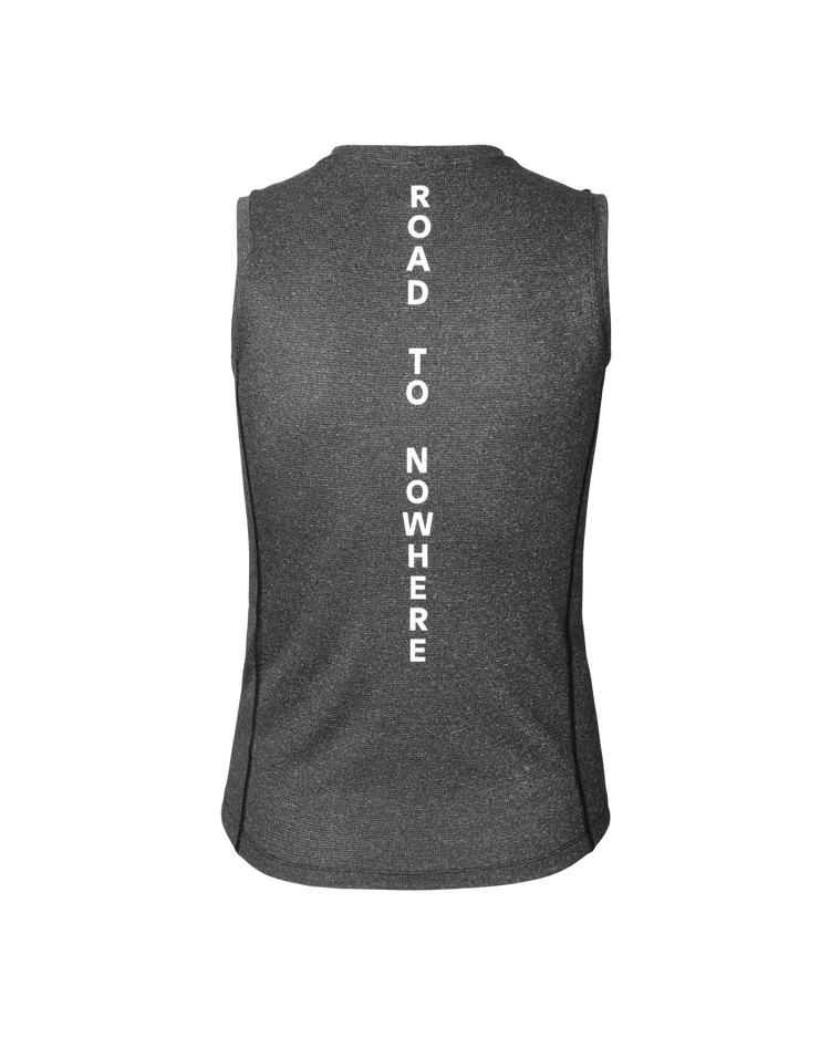 Mid Sleeveless Base Layer — Black