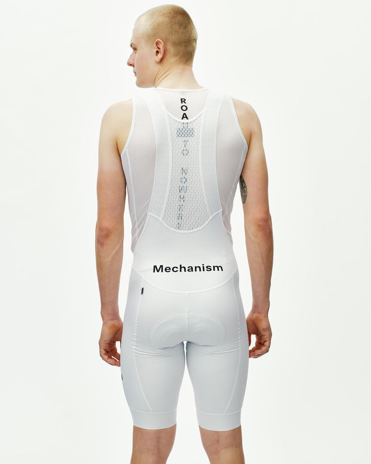 Men's Mechanism Bib - White