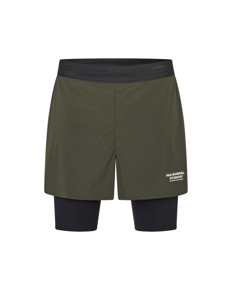 Men's Balance 2-in-1 Shorts - Dark Olive