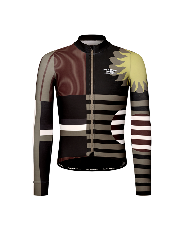 Men's Mechanism Long Sleeve Jersey - International Dark Olive