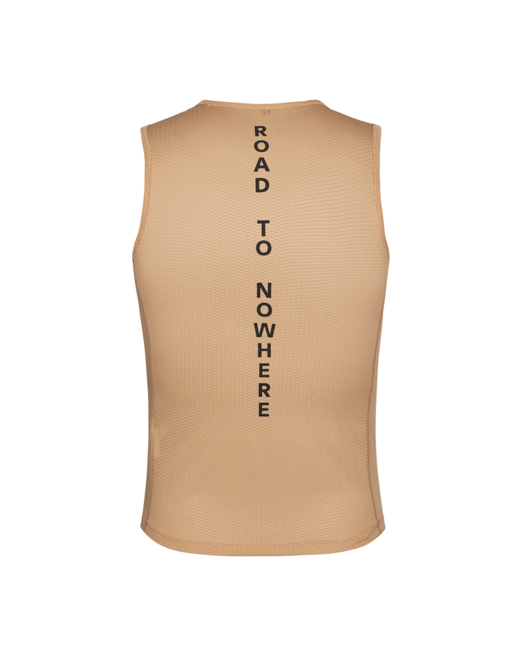 Men's Sleeveless Baselayer - Camel