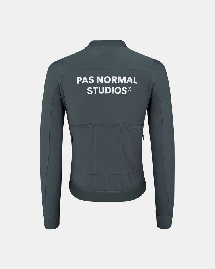 Men's Essential Long Sleeve Jersey - Dark Grey