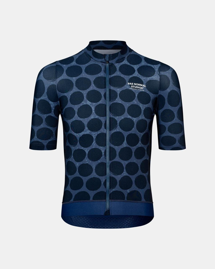 Men's Essential Jersey - Dot Dark Navy