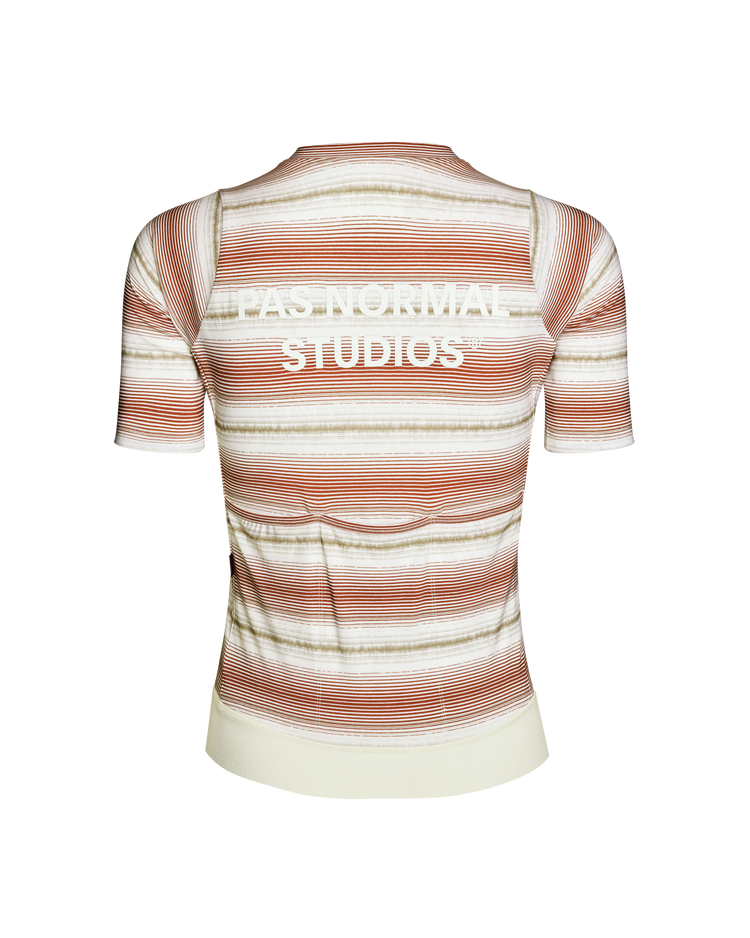 Women's Essential Jersey - Off White Stripe