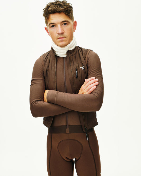 Men's Essential Long Sleeve Jersey - Light Brown