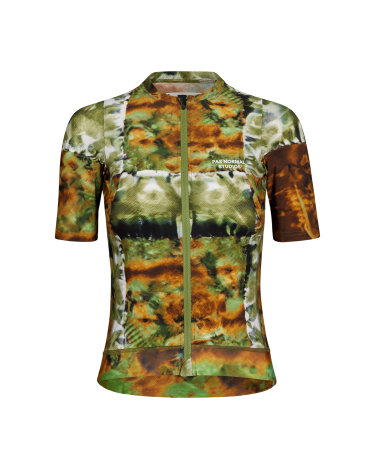 Women's Essential Jersey - Kaleidoscope Green