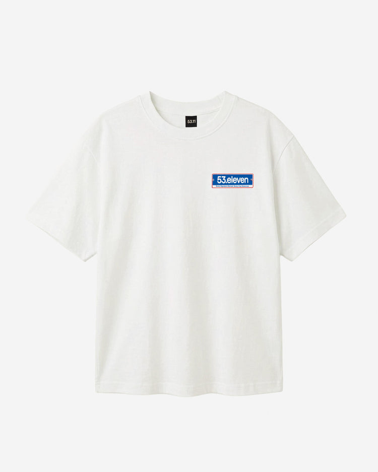 PRE-ORDER - 53.11 World Champion Coffee Machine T-Shirt - Off White