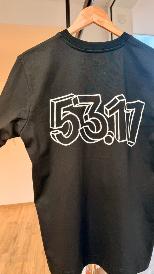 53.11 3D T-shirt - Black