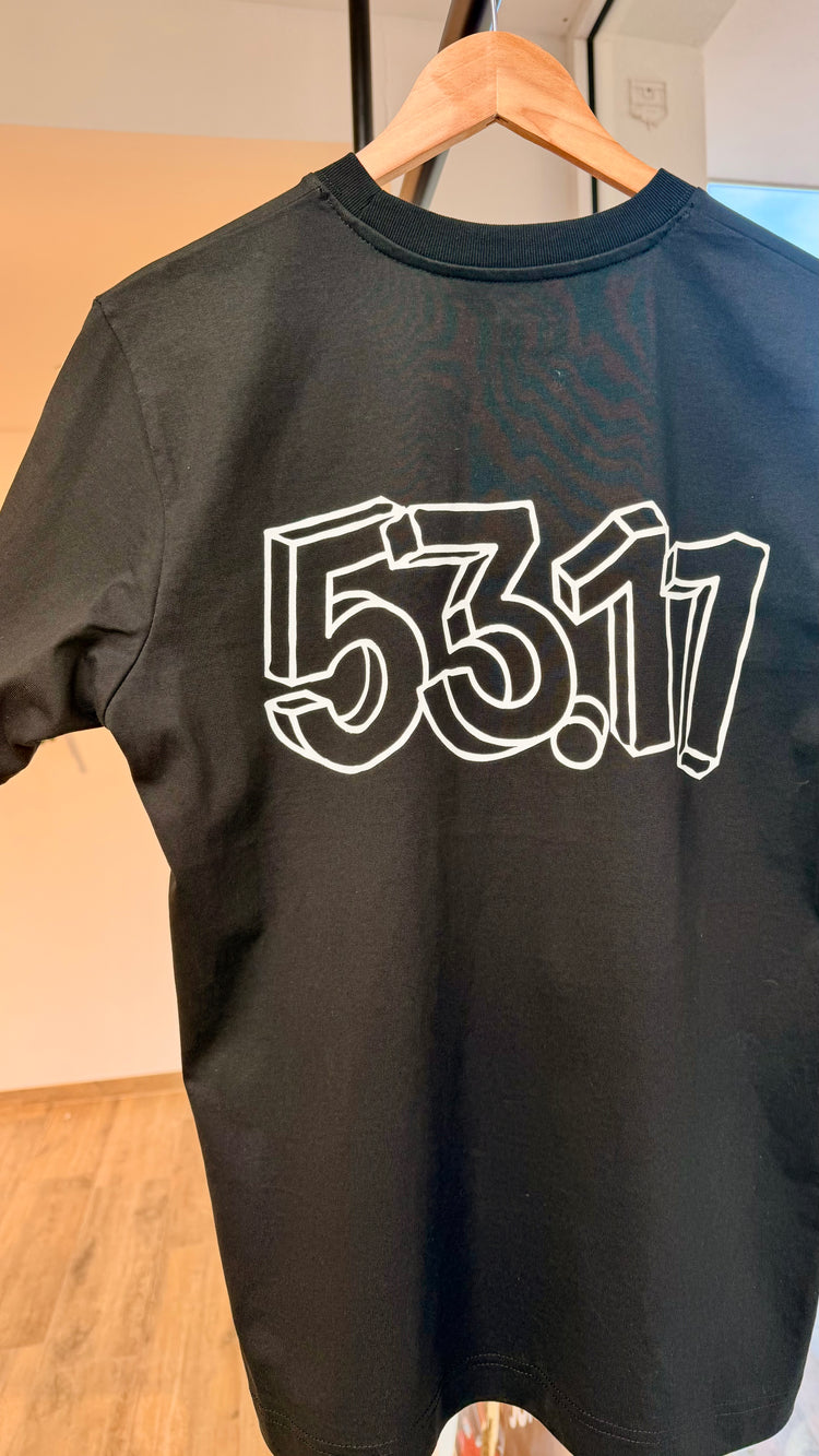 53.11 3D T-shirt - Black