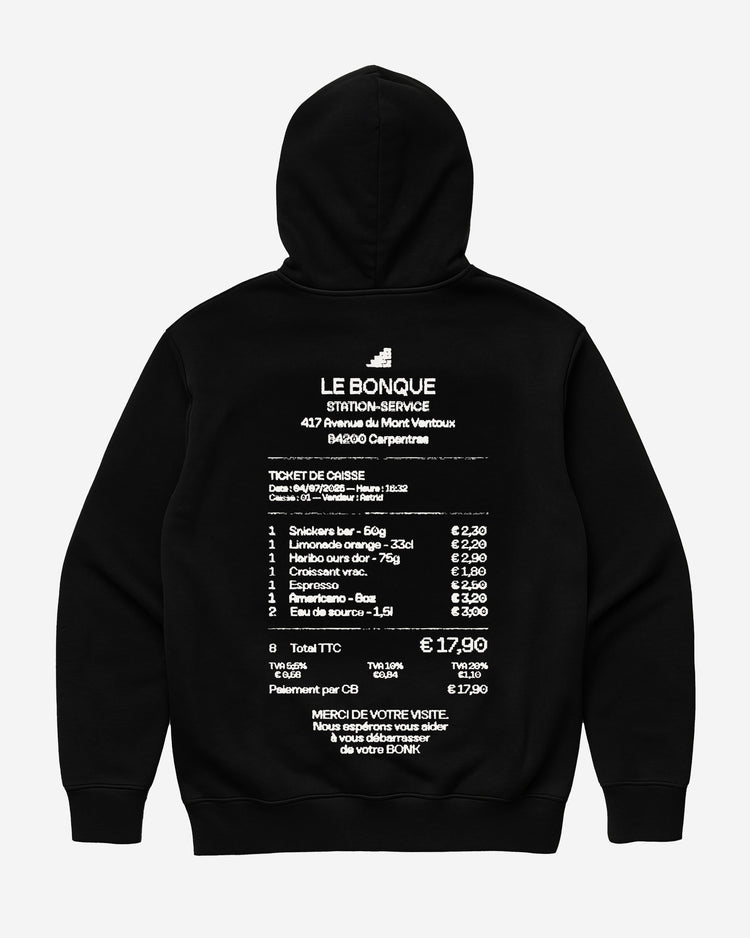 Le Bonque Hoodie - Black